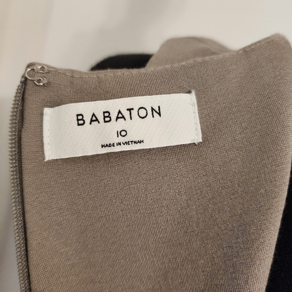 Aritzia Babaton Miguel Dress Size 10 GRAY - Picture 5 of 5